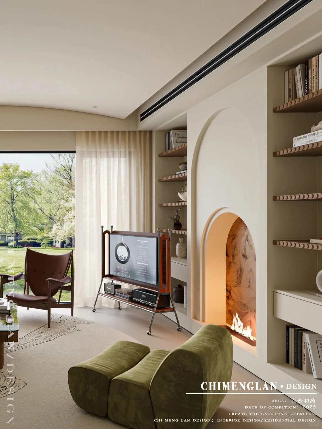 百合和苑122㎡设计|给你的家带来文艺生活感