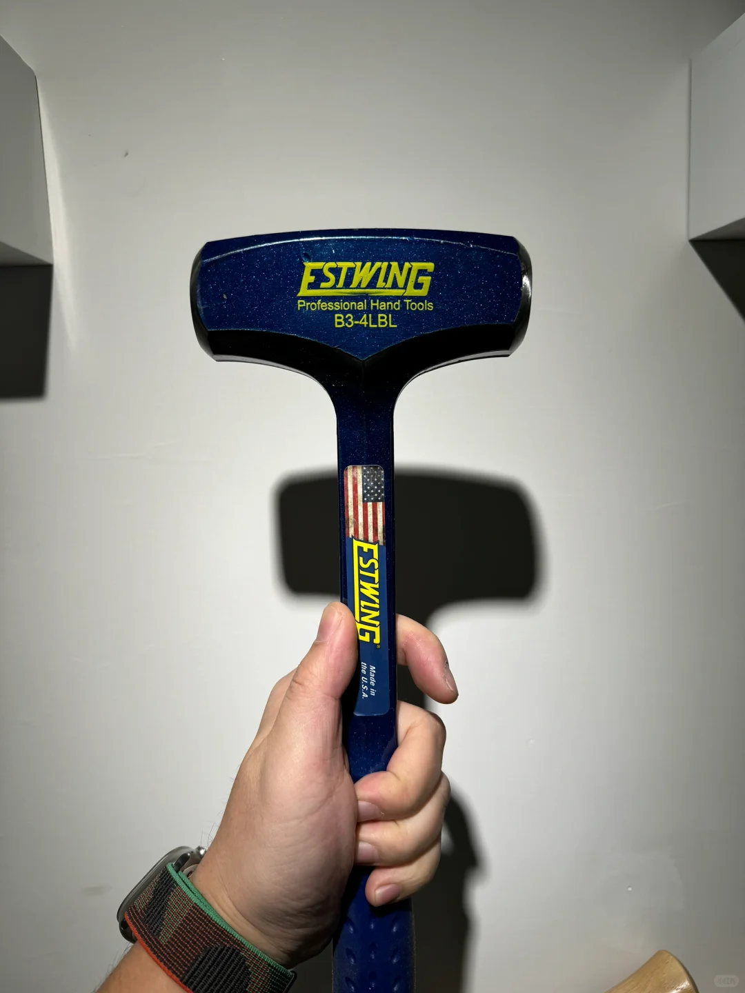 没办法，ESTWING的锤子确实好用