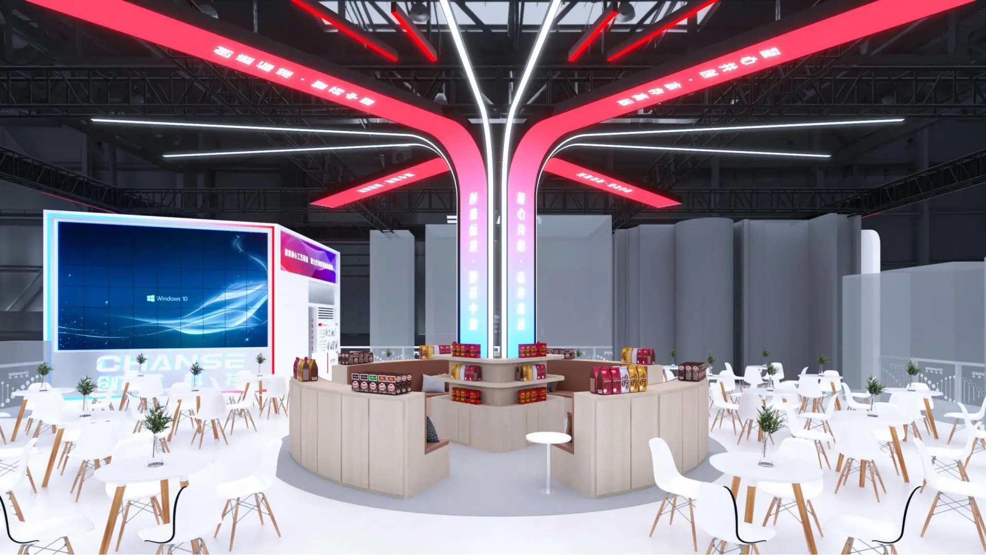 深圳工业展ITES?展台设计搭建?科技感