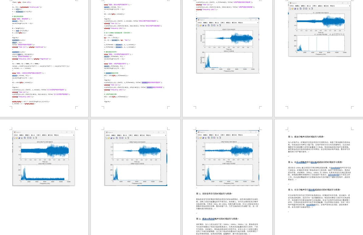 matlab 通信工程 毕业设计经典选题 必看!