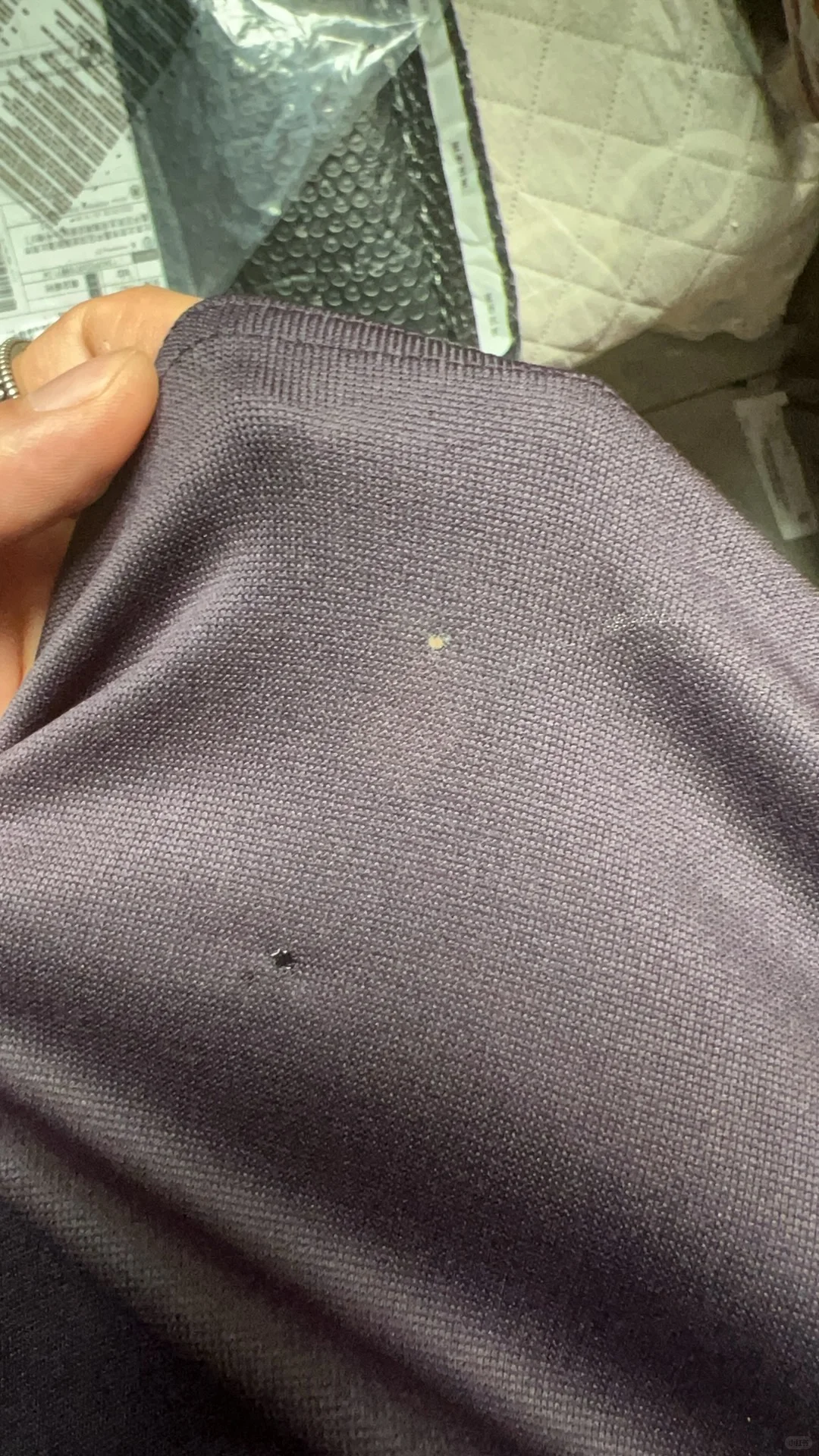 求助 再生聚酯纤维面料无痕修复