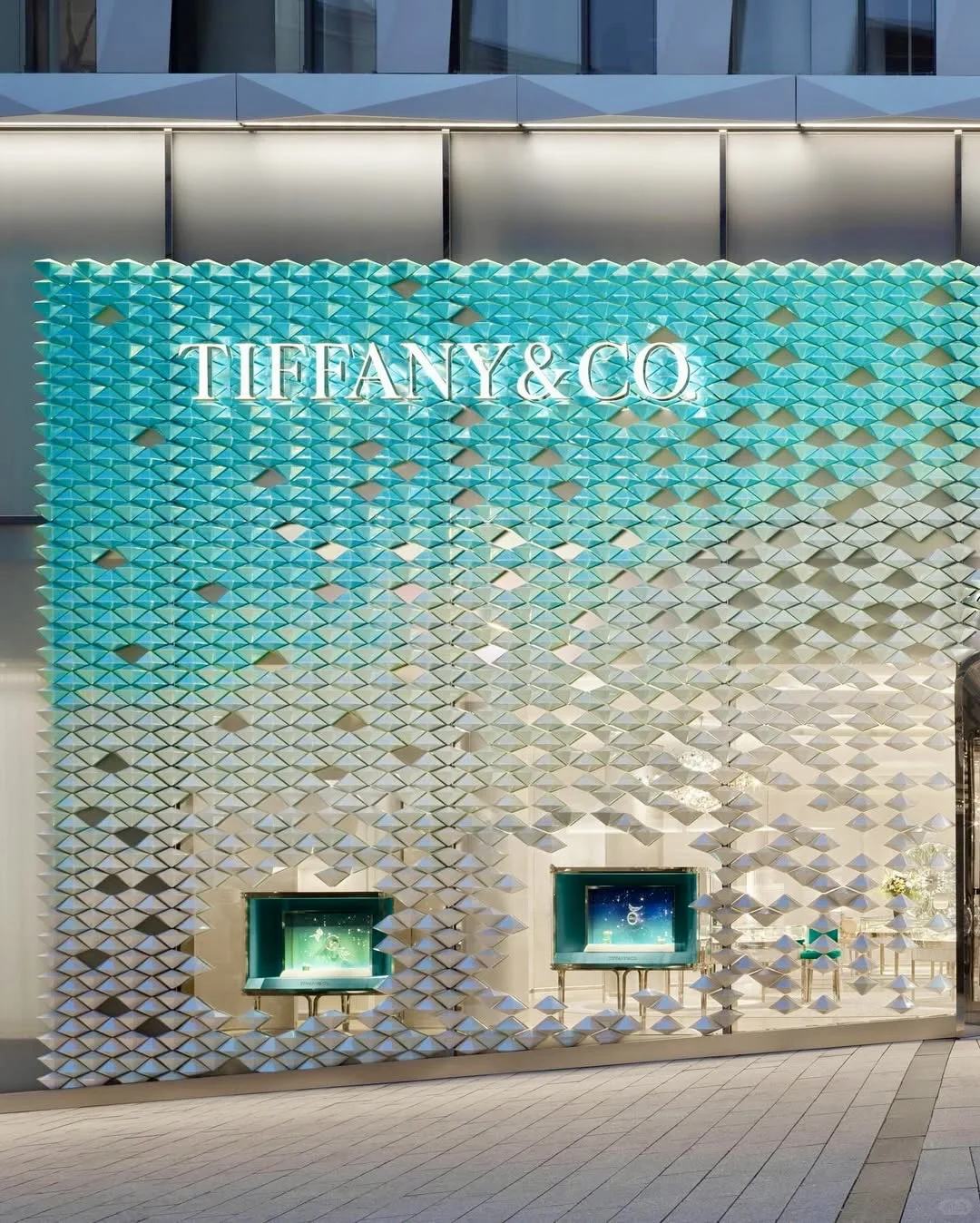 Tiffany store | 流光溢彩的蒂夫尼蓝
