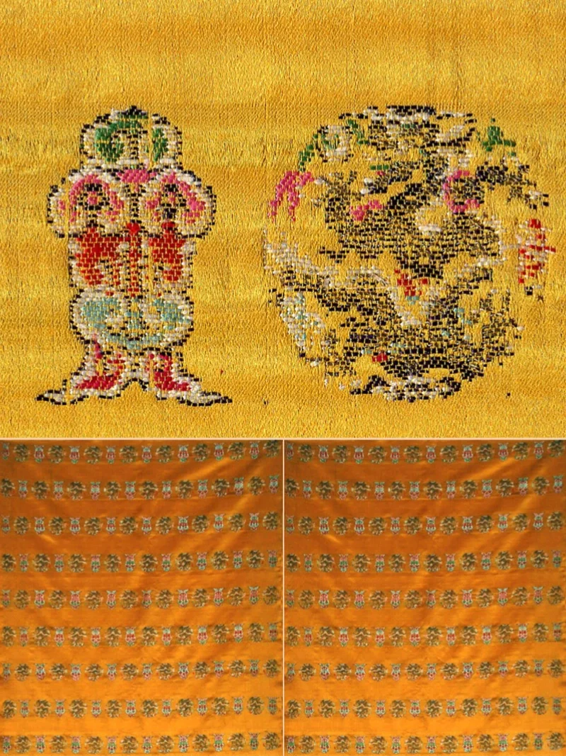 中国传统织物的细节之美|缂丝 锦缎