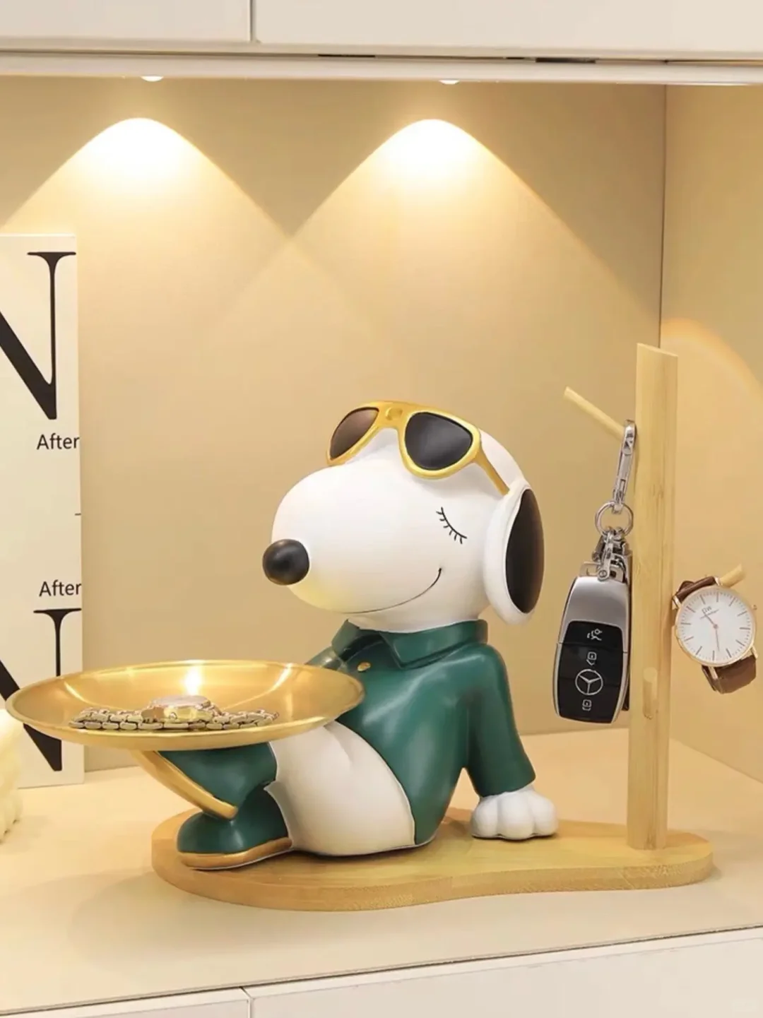 玄关开放格摆件