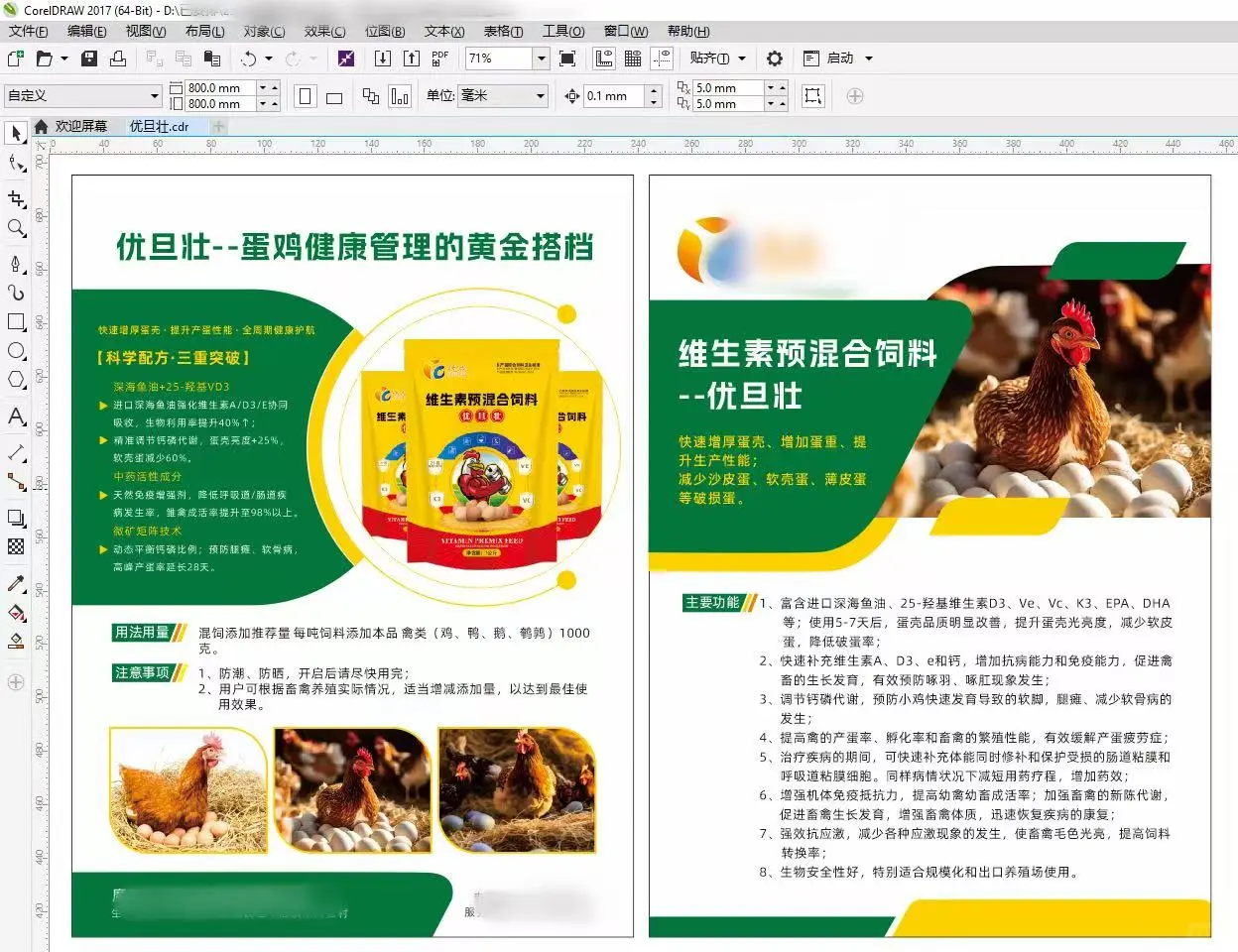 小刘的兼职日常｜宣传单页设计