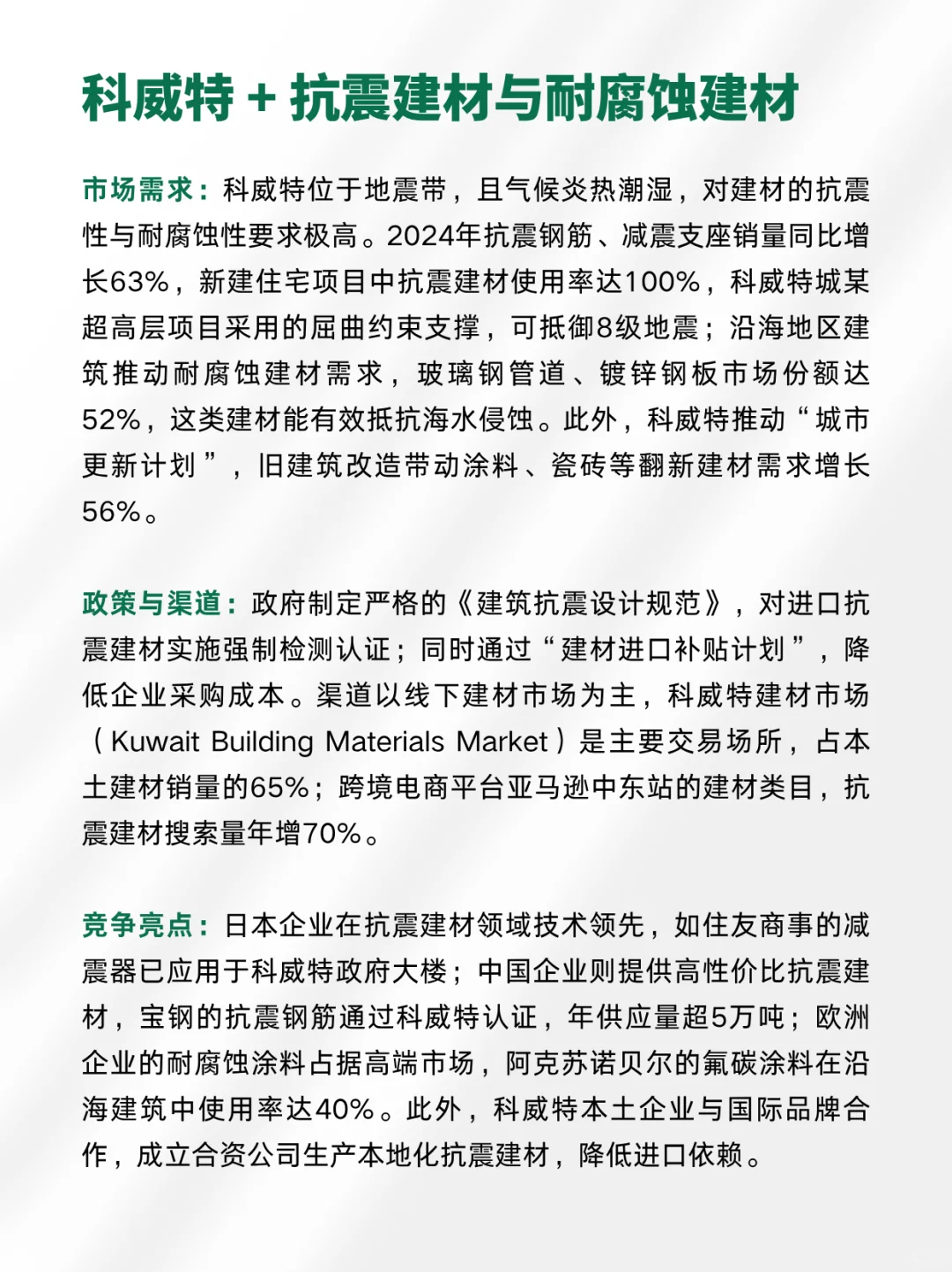 下一个中东风口∶社媒+建材