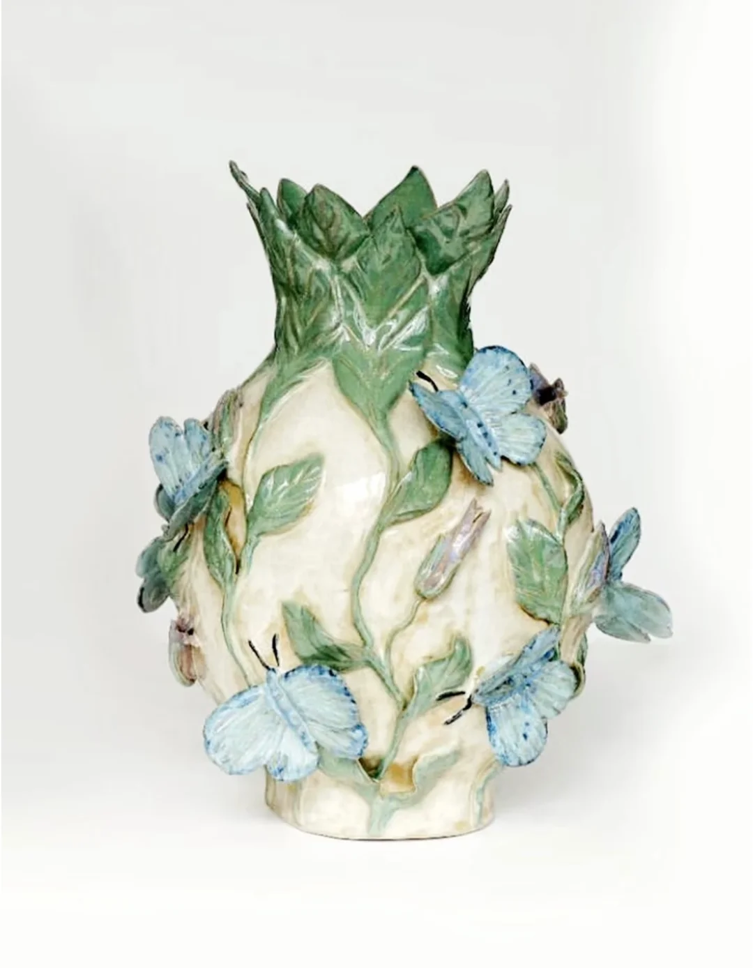 ⚪️陶艺分享｜花花的花瓶