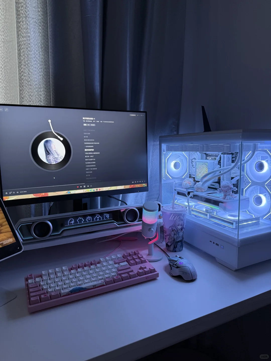 好喜欢自己配的电脑