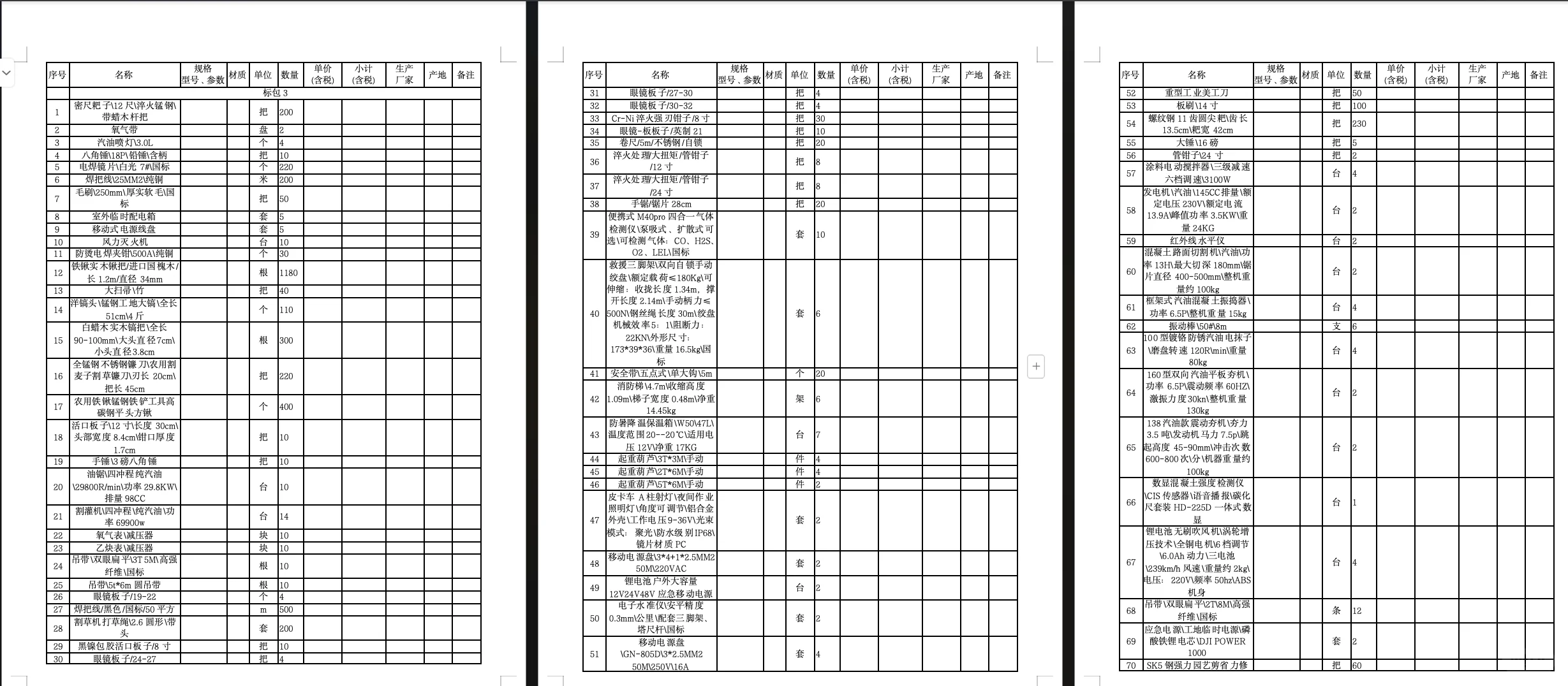 寻五金工具供应链!附清单,诚招长期合作!