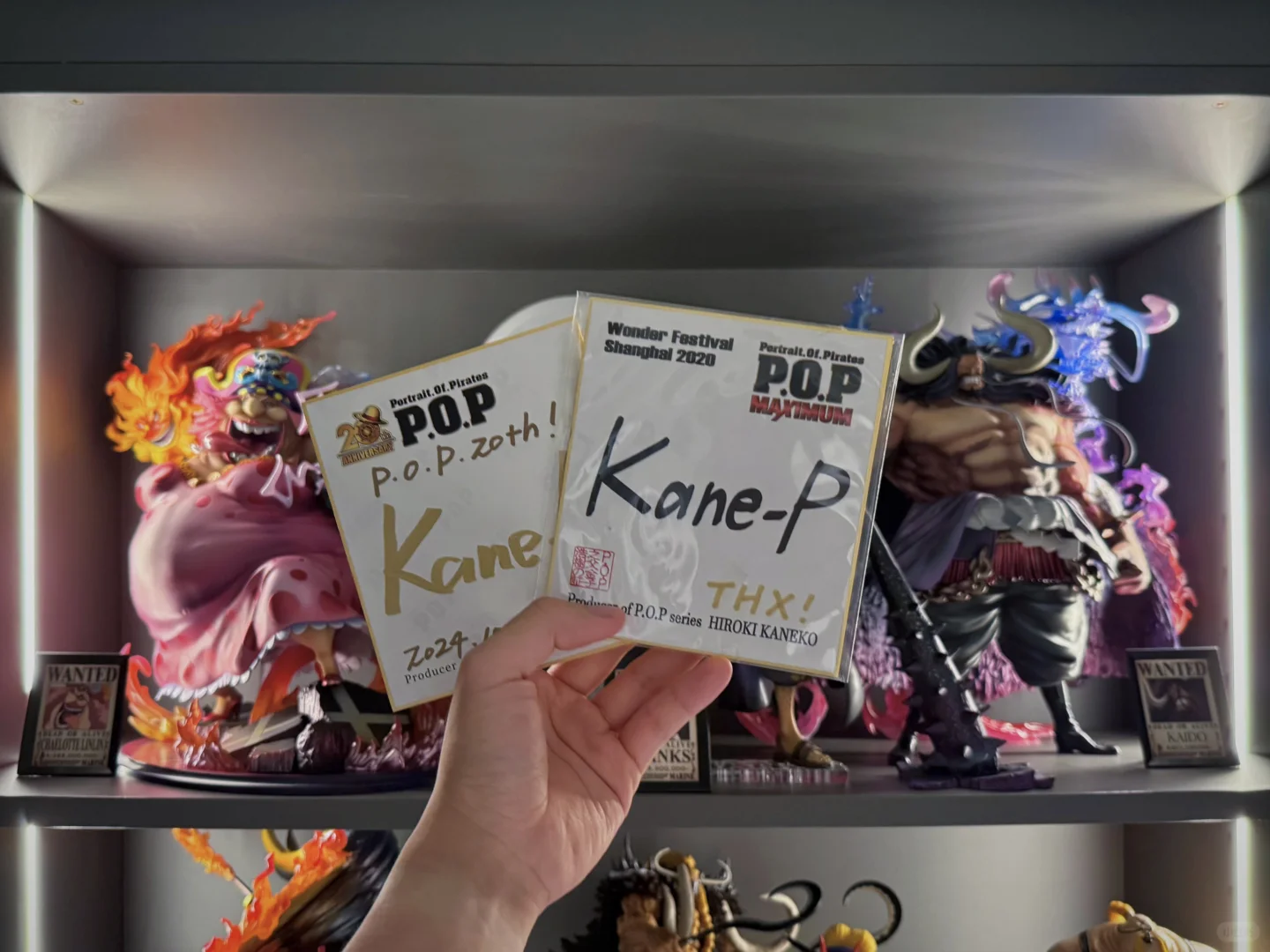 我的海贼王手办收藏（客厅柜）持续更新中……