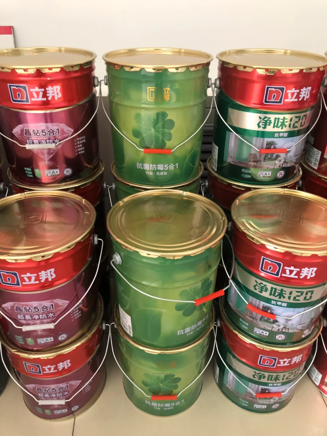 做了很久攻略的乳胶漆✨立邦抗菌防霉五合一