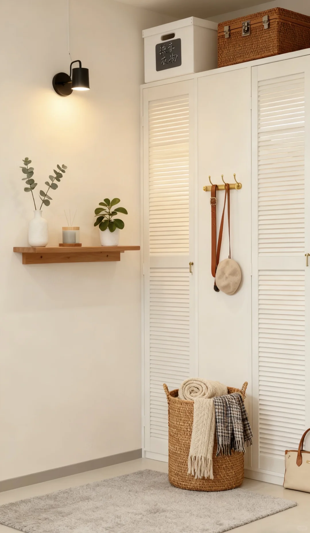 小户型逆袭就这样设计❗800件衣服都可以放下