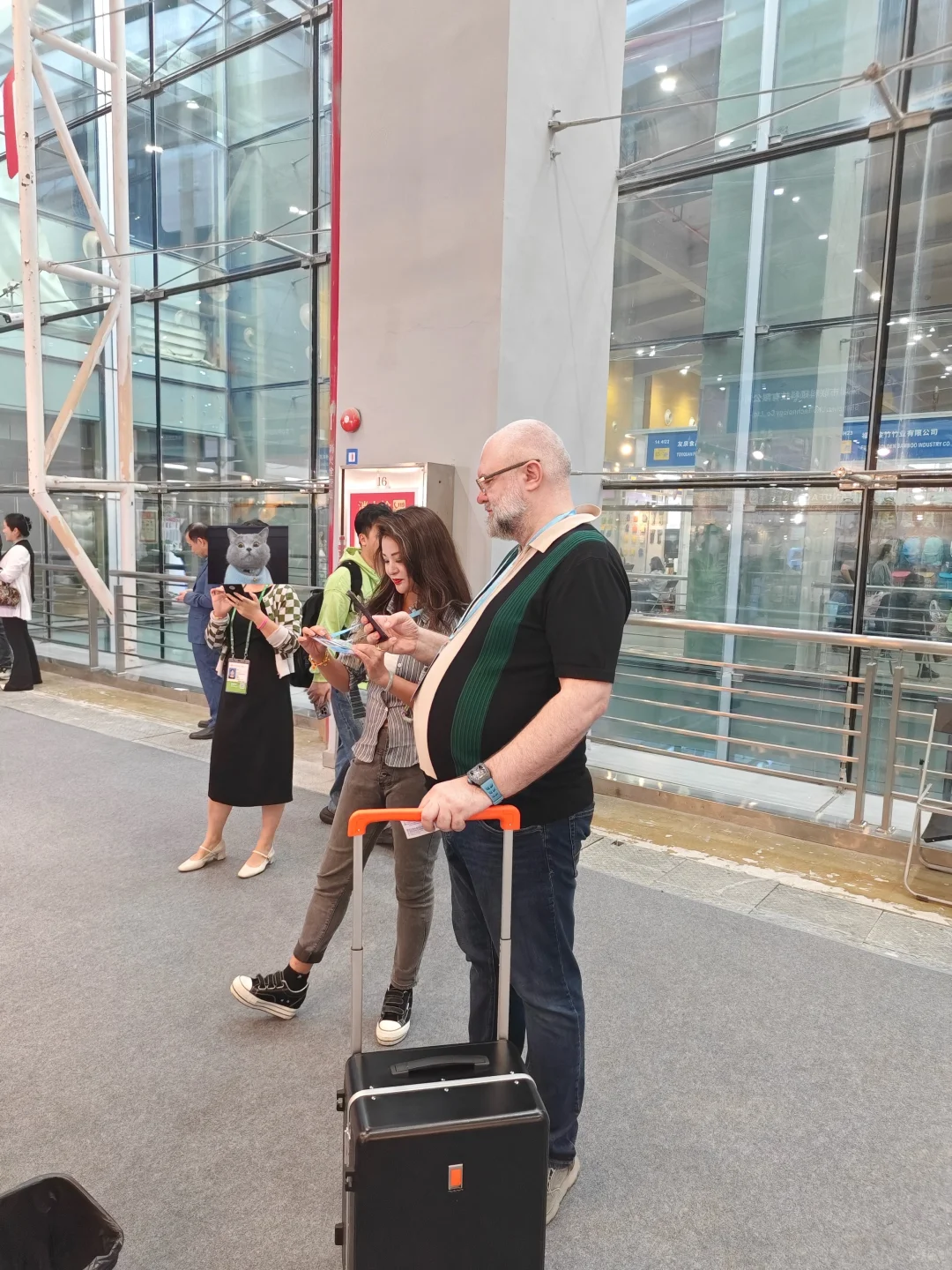 广交会遇到爱情?