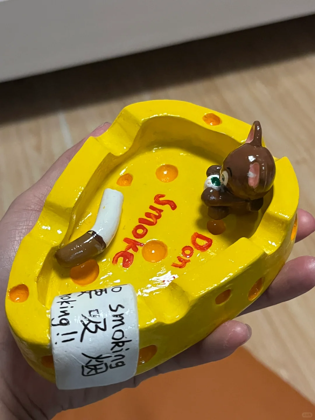 石塑粘土｜捏一个奶酪和杰瑞?️