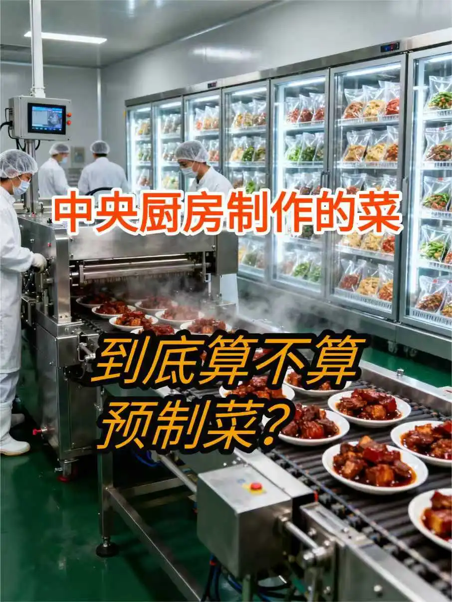 中央厨房制作的菜到底算不算预制菜?
