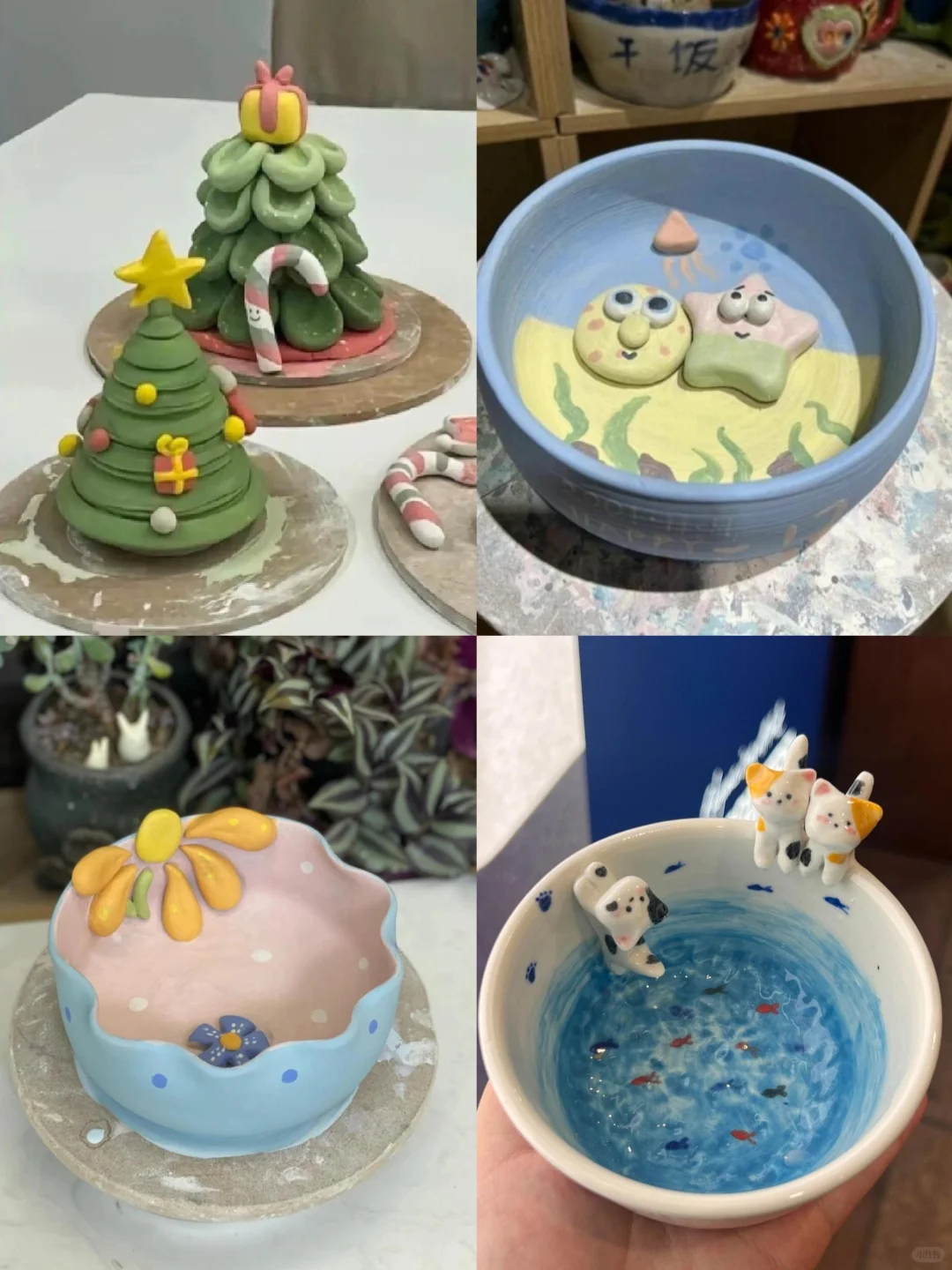 艾特你的好友一起去做陶瓷吧