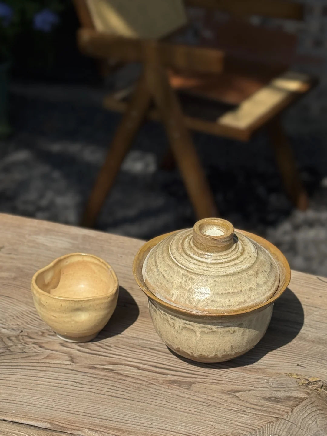 在重庆学习十二天陶艺的成果