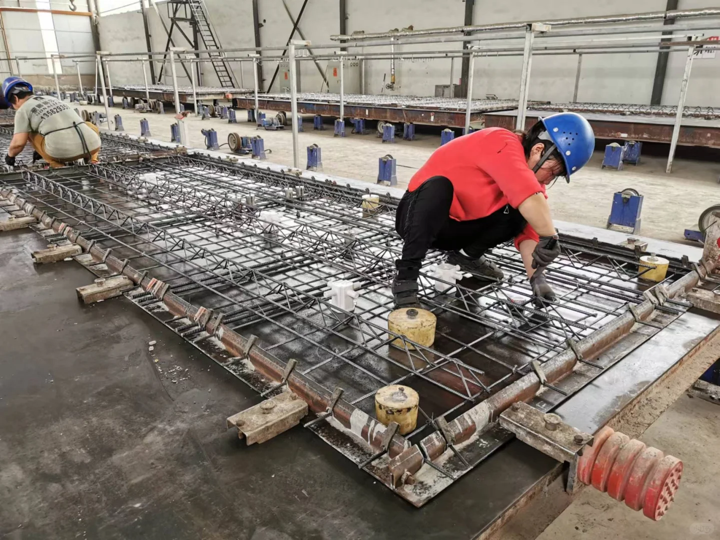 装配建筑叠合板生产流水线