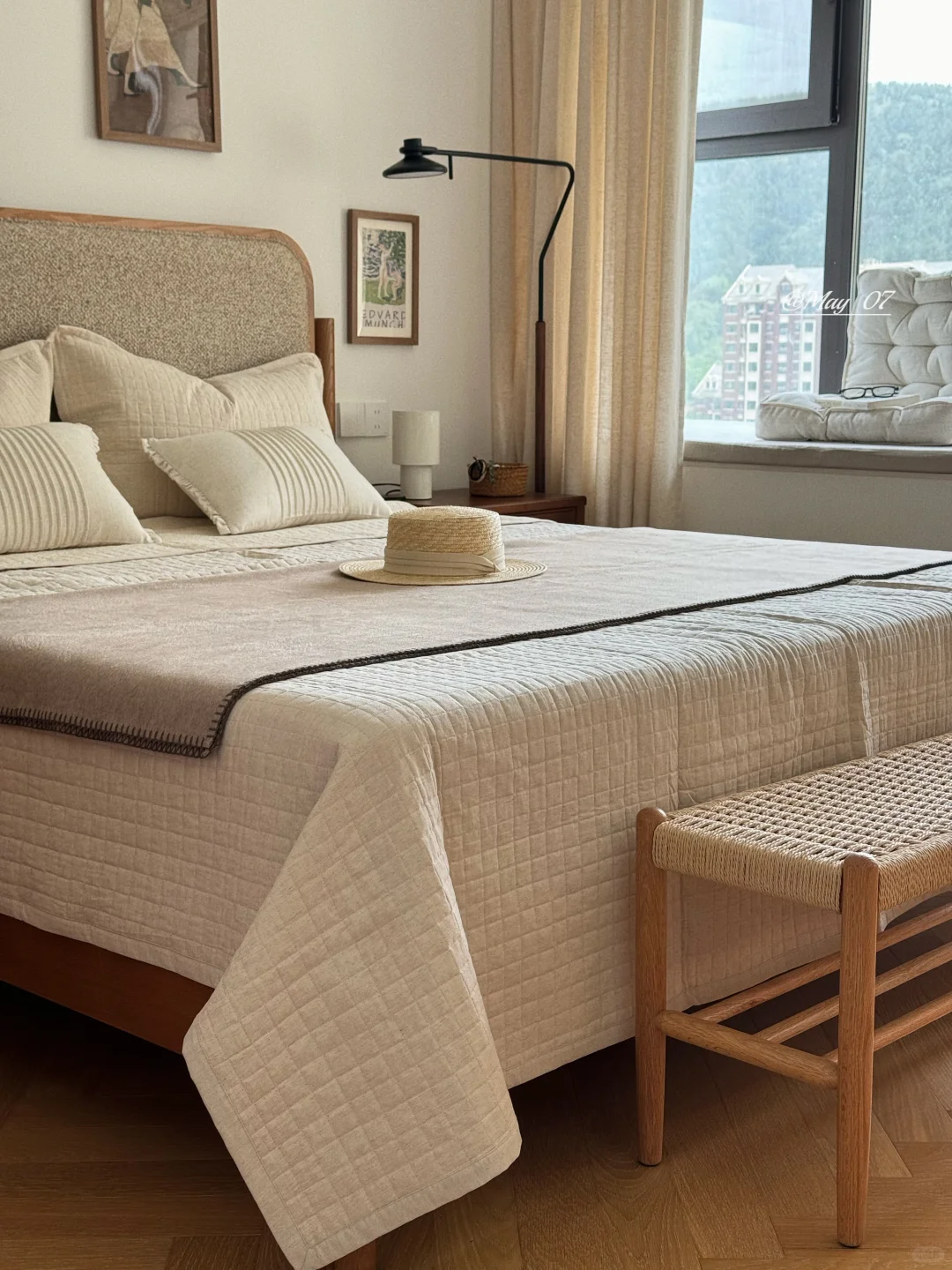 卧室这样布置真的很美☕️