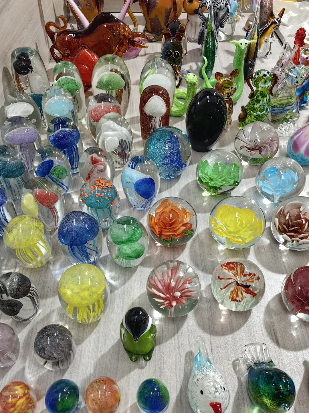 博山陶瓷琉璃大观园里的小玩意