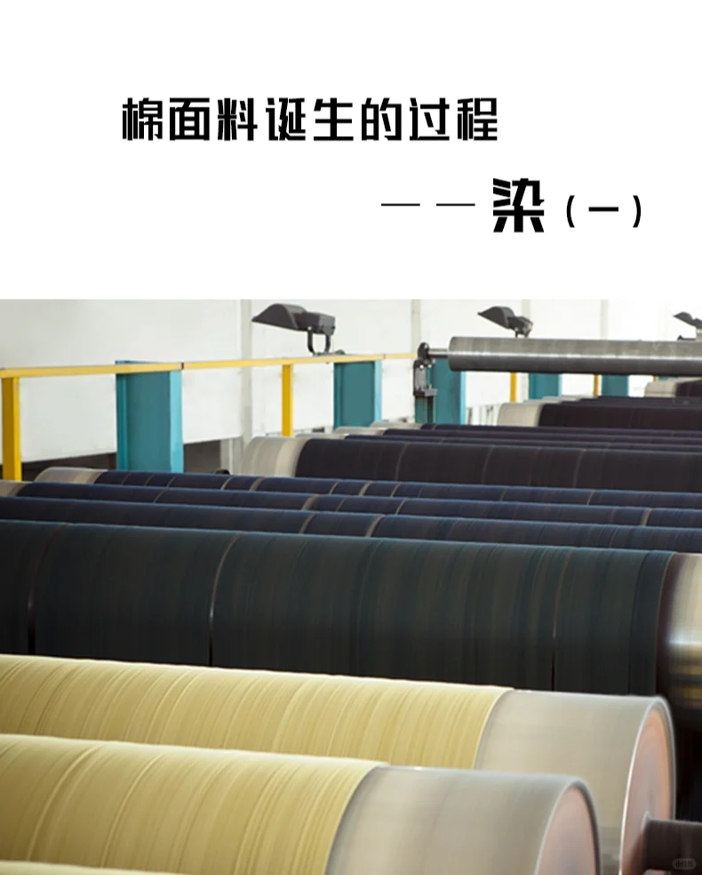 棉面料诞生的过程， 染（一）