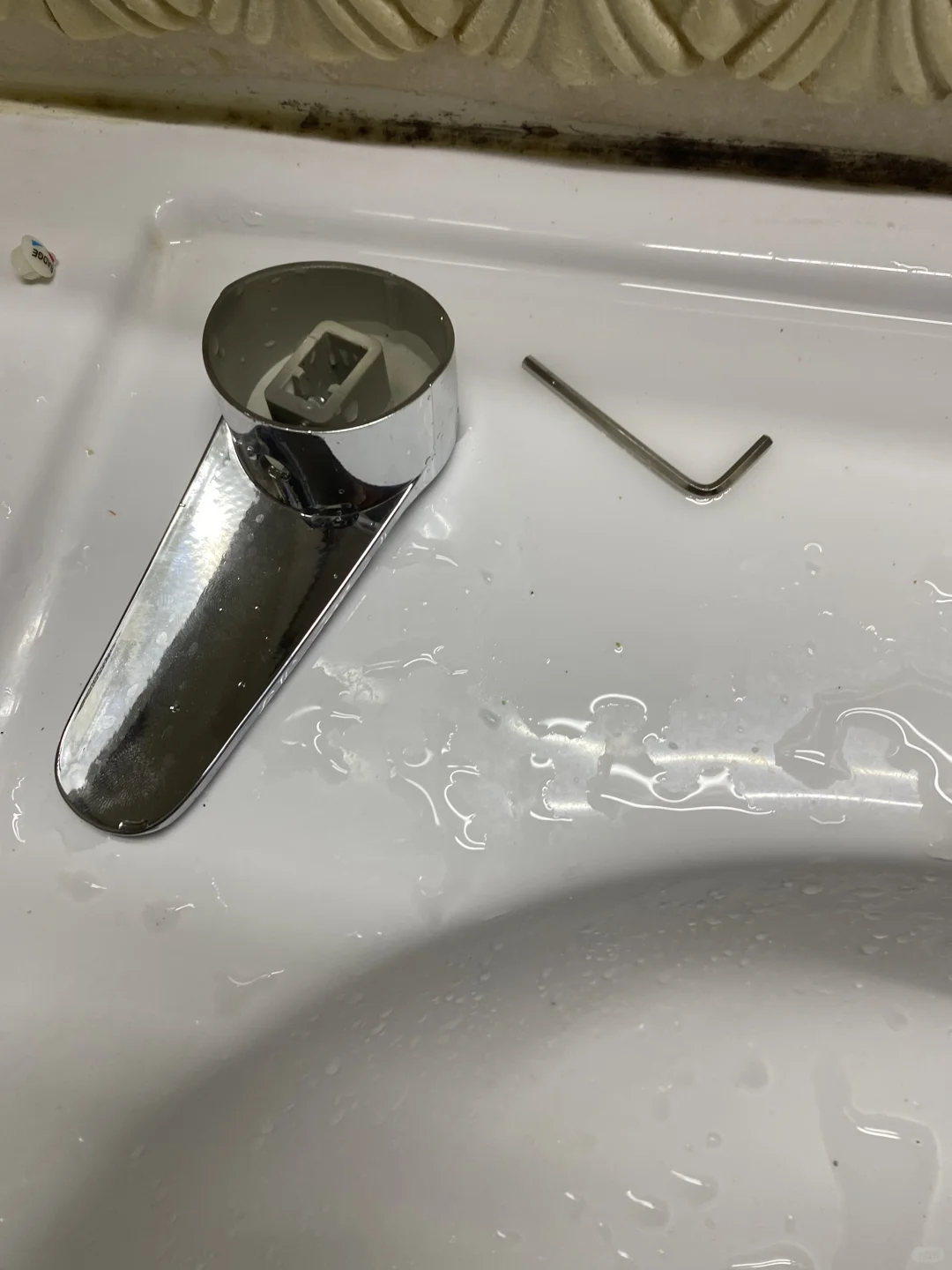 我不仅学会了换阀芯还学会了换水龙头