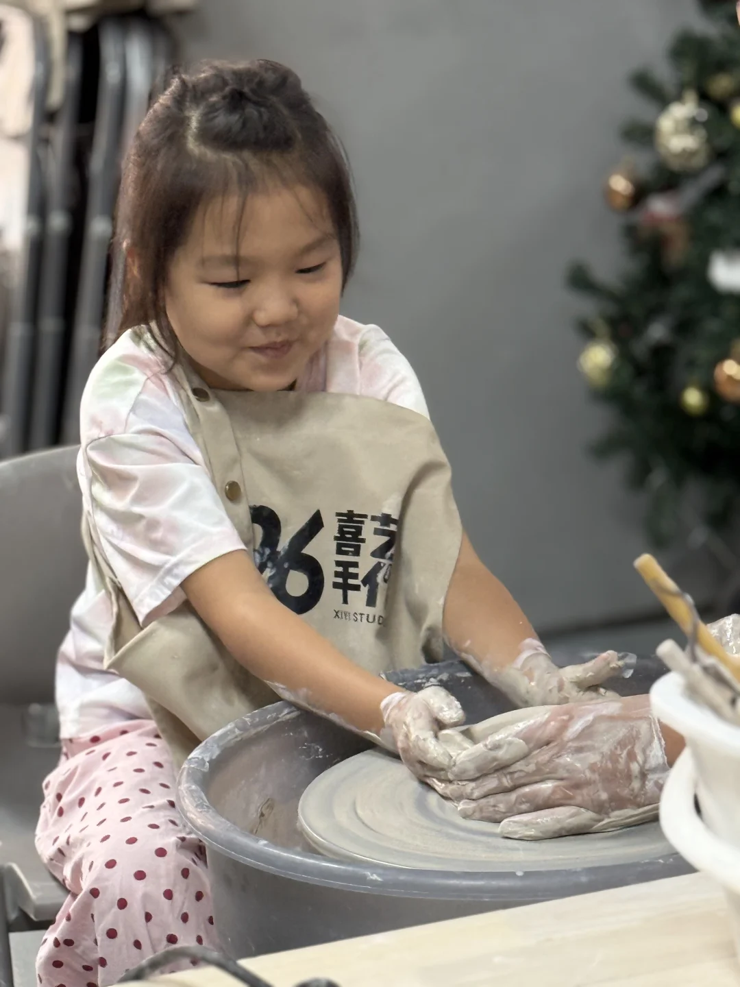 带娃来陶艺一下