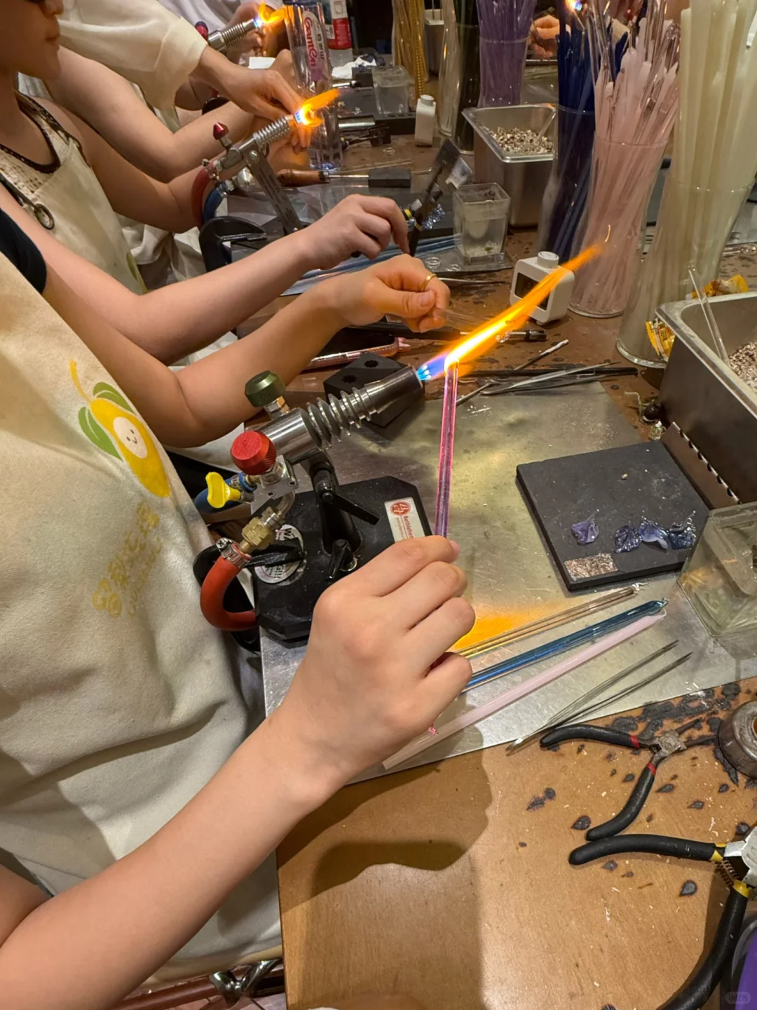 ?烧玻璃plog｜不敢相信这是我亲手烧的花?