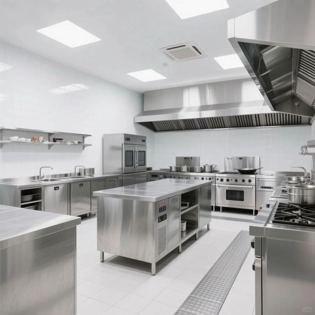 食堂厨房设计:常见布局和注意事项