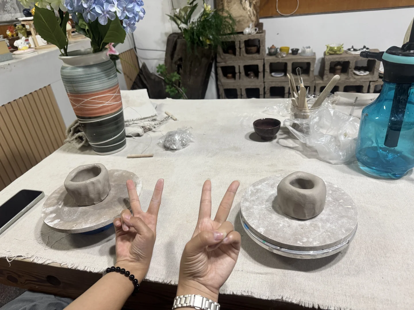 陶艺作品分享～