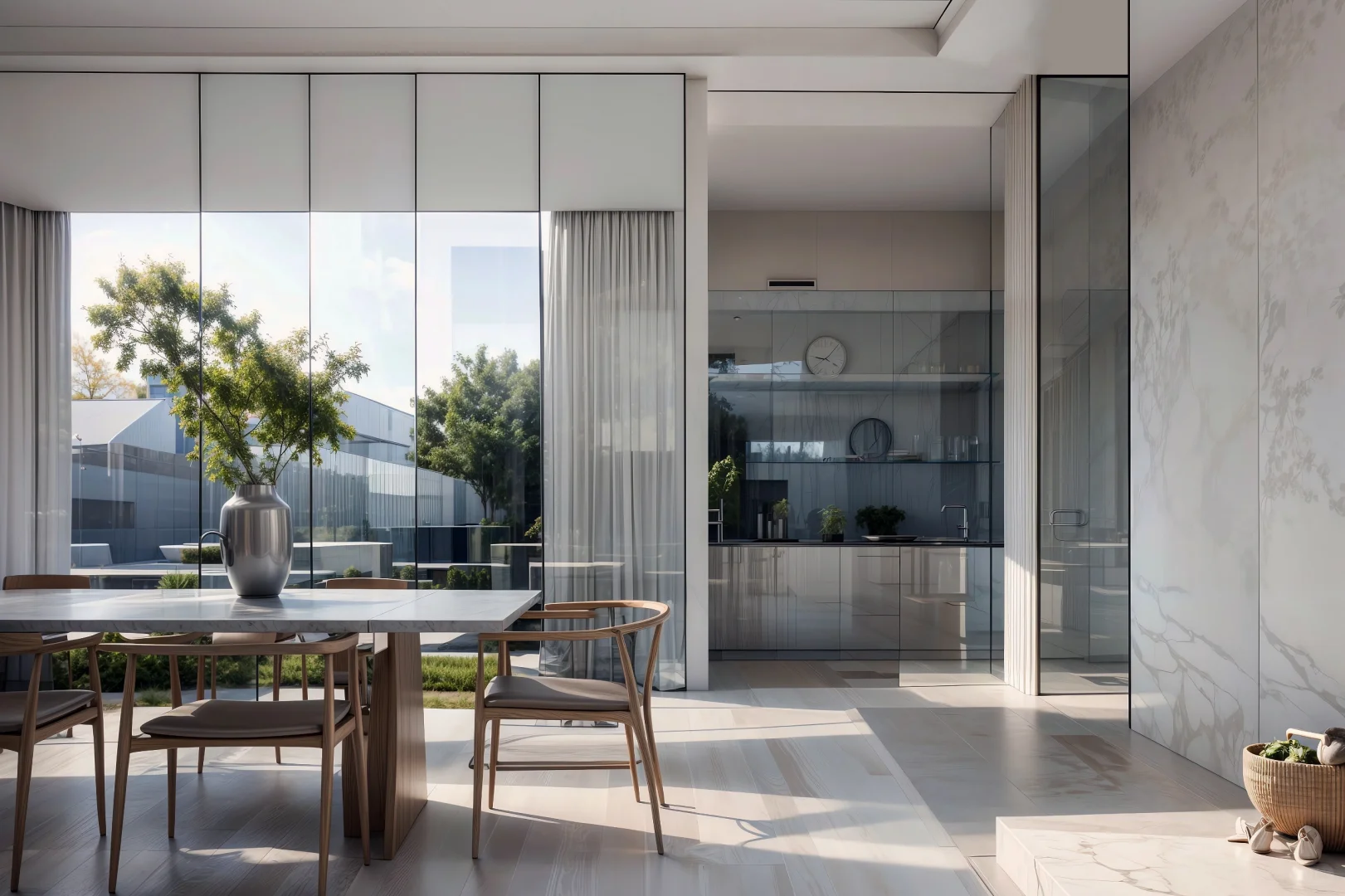 现代玻璃装饰主义创作