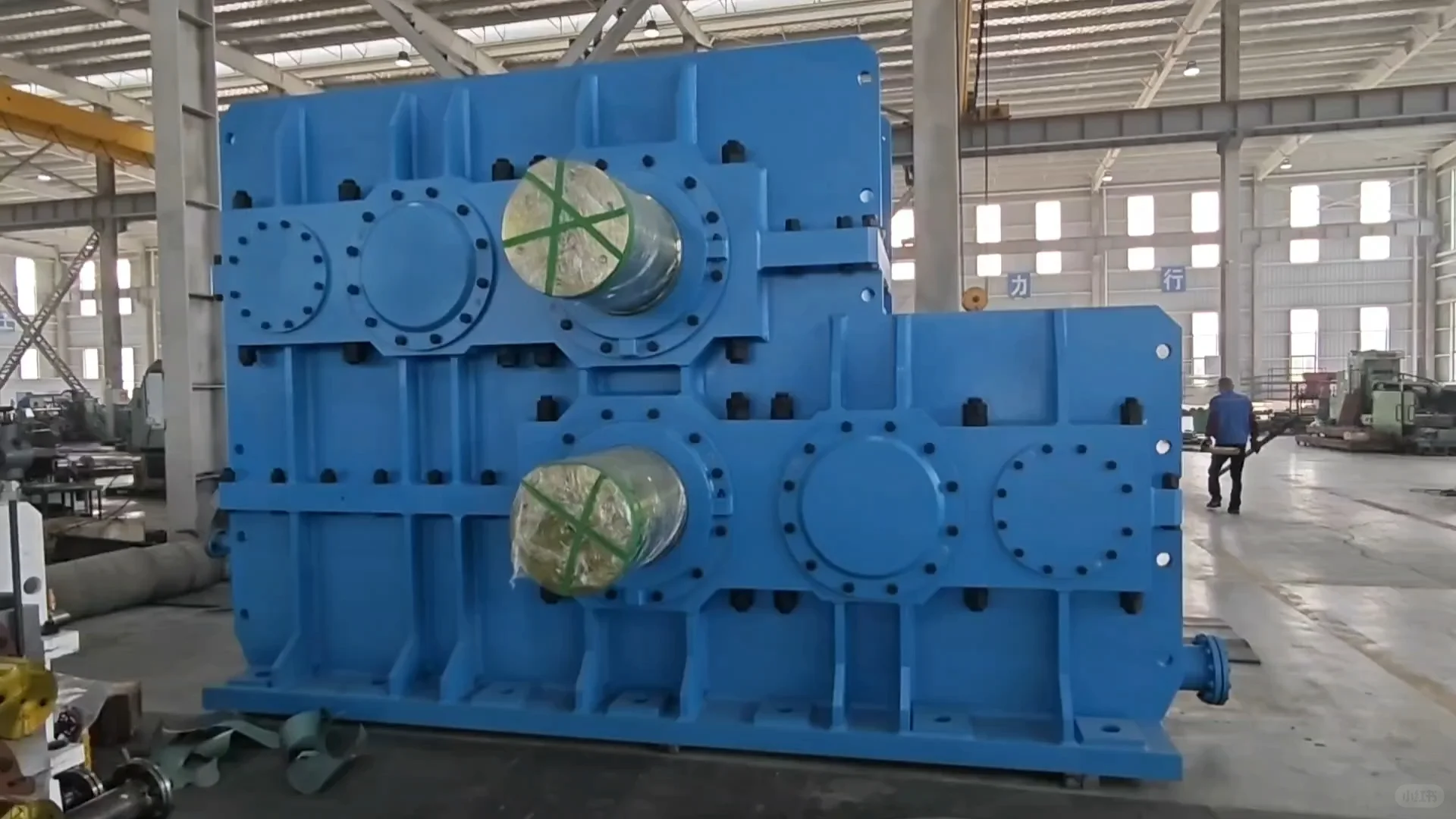 出口设备交付中