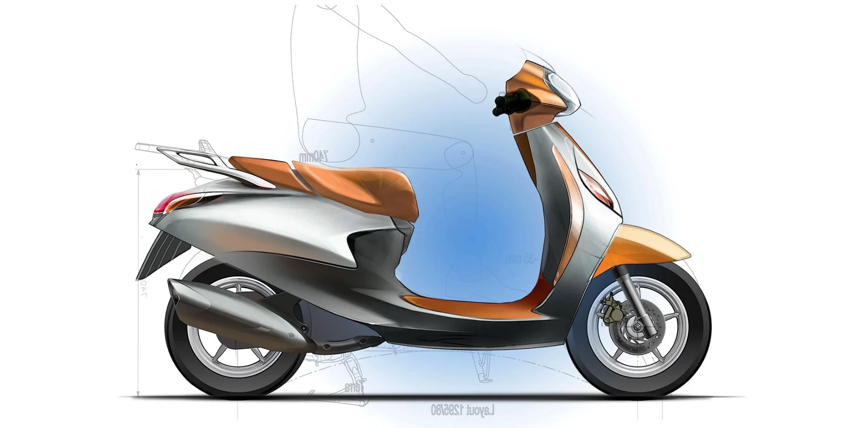 自学摩托车设计的第一天