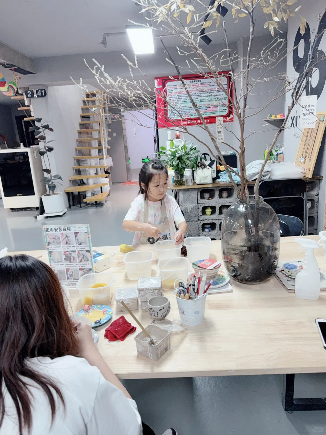 带娃来陶艺一下