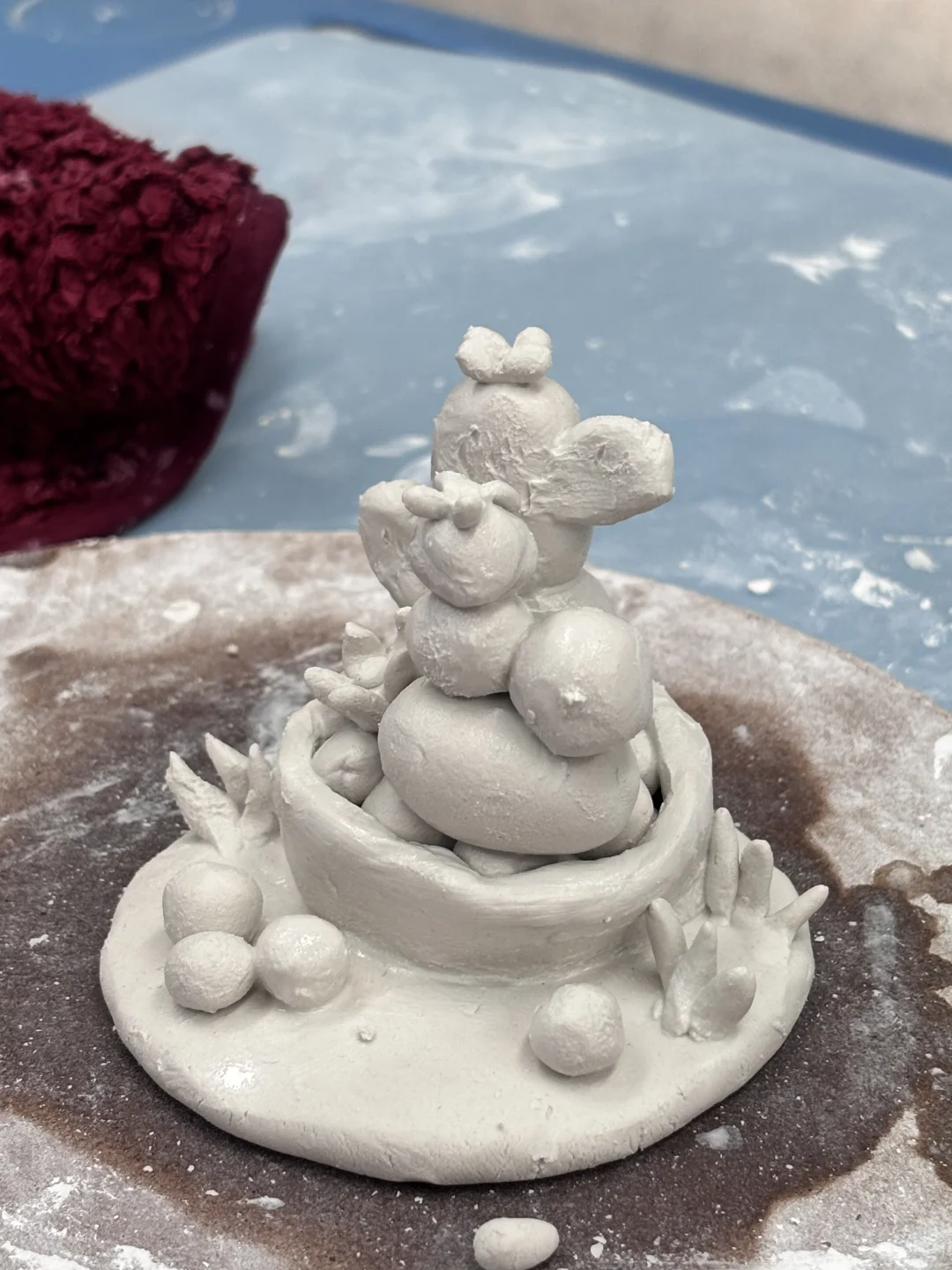 陶艺社团｜陶艺作品《仙人掌》