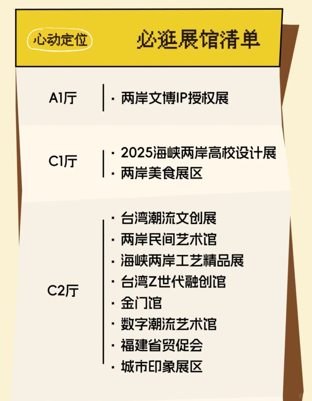 收藏！海峡文博会观展指南来了！