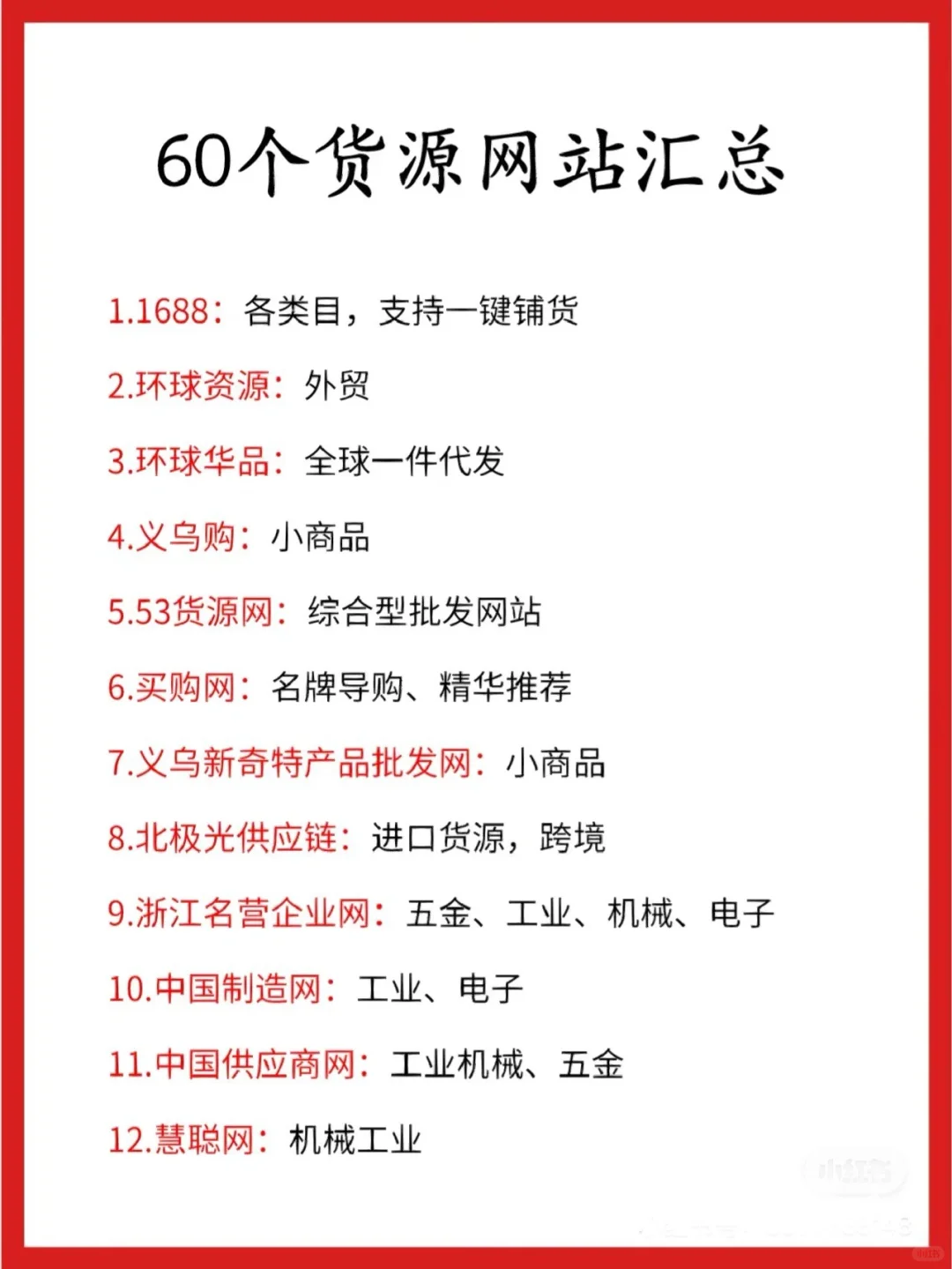 60个无货源电商拿货平台建议收藏