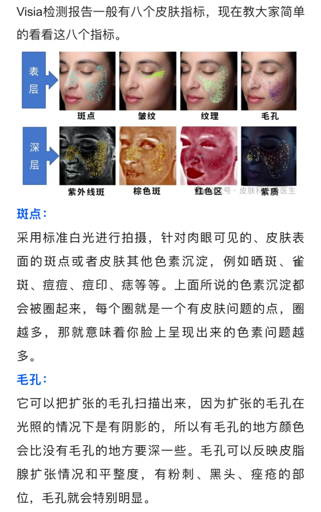 Visia皮肤检测仪科普