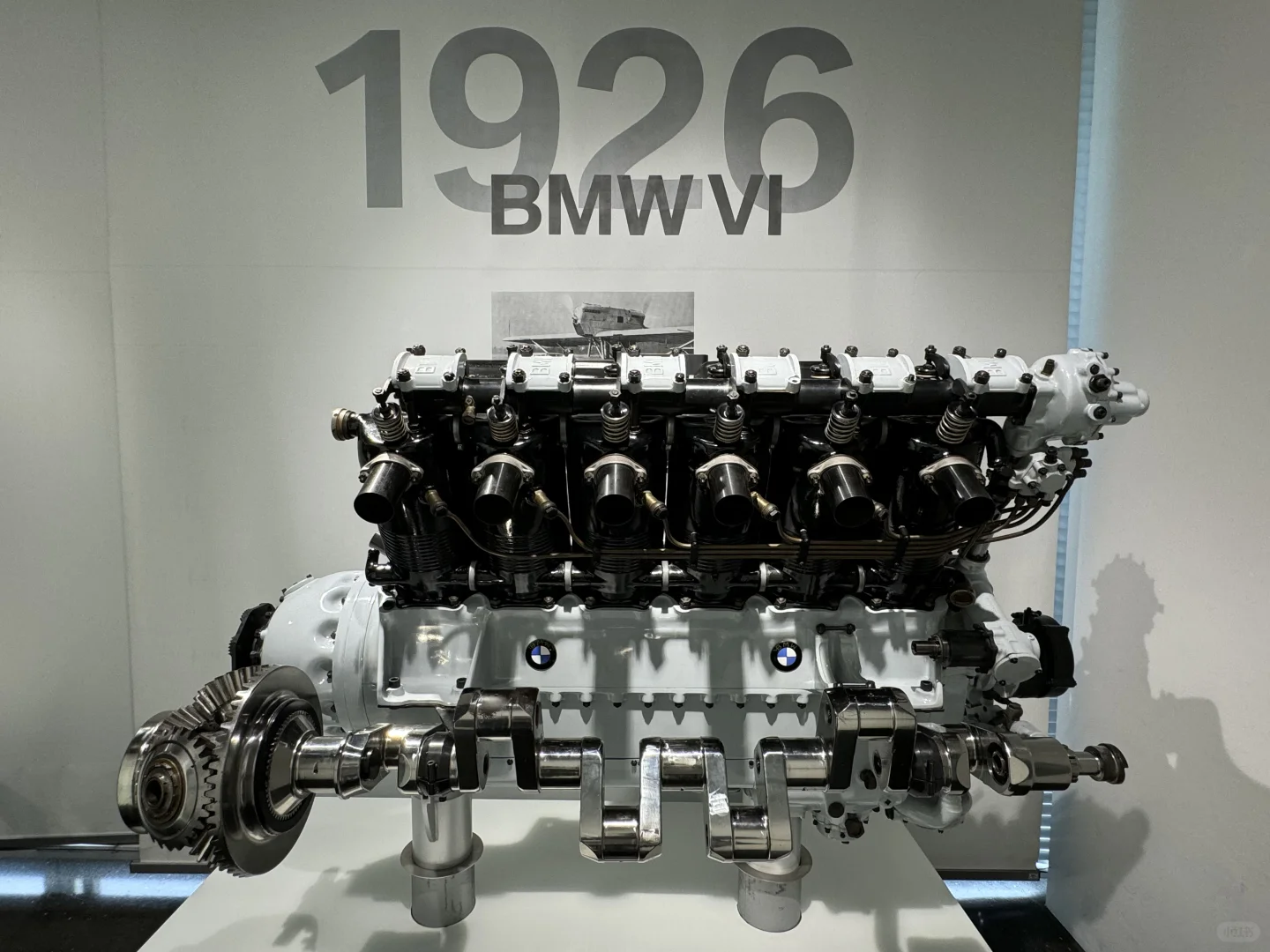 慕尼黑宝马博物馆各种经典发动机