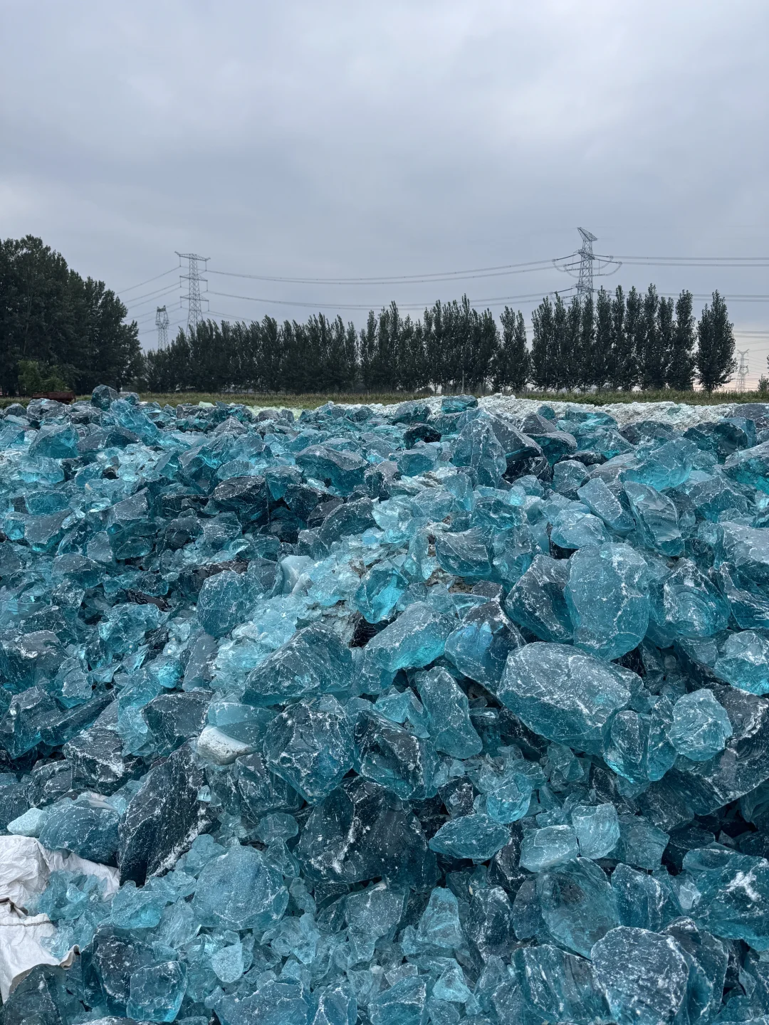 玻璃块碎玻璃厂家 欢迎订购