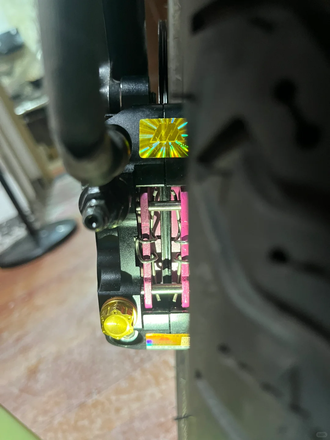 九号F90m穷改前卡钳(明浙M17小辐射)