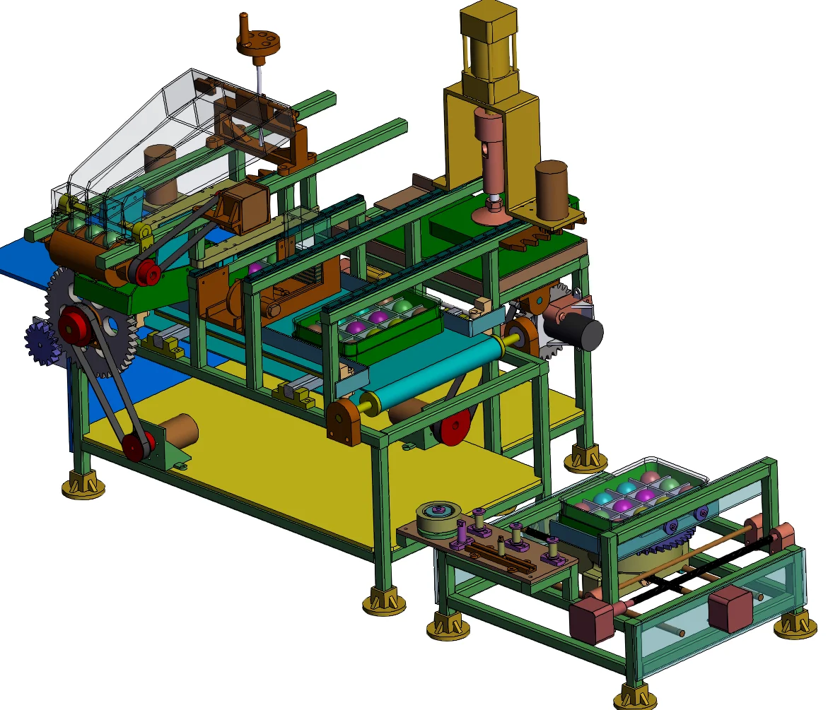 机械创新设计大赛—水果包装机