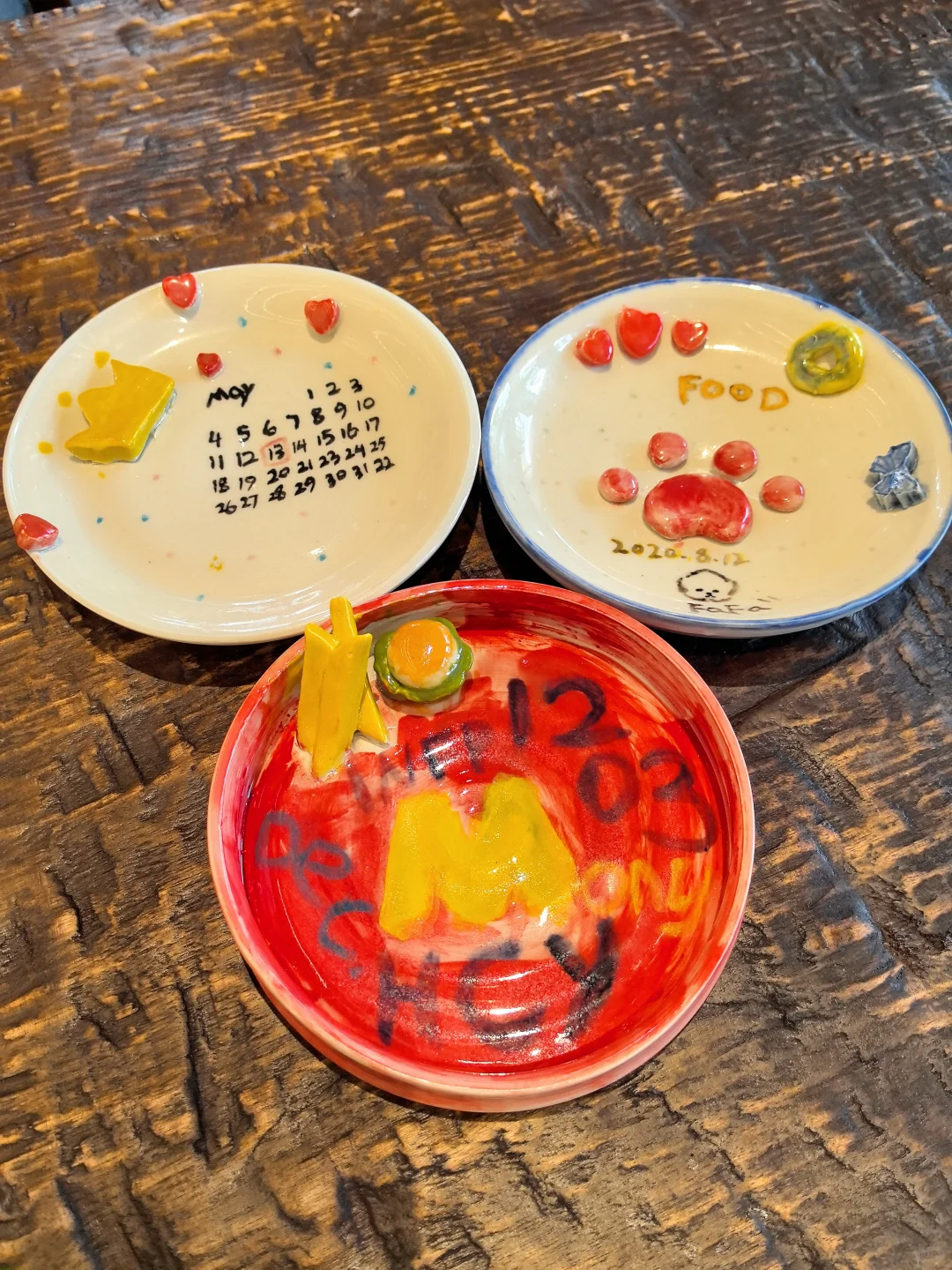 烧玻璃 拿陶瓷 探新店 喝茶 聊天