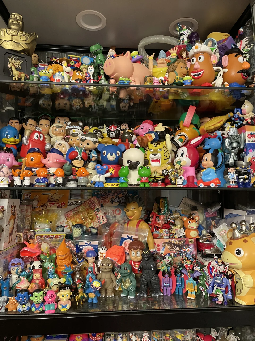 我的玩具柜终于整得7788了！