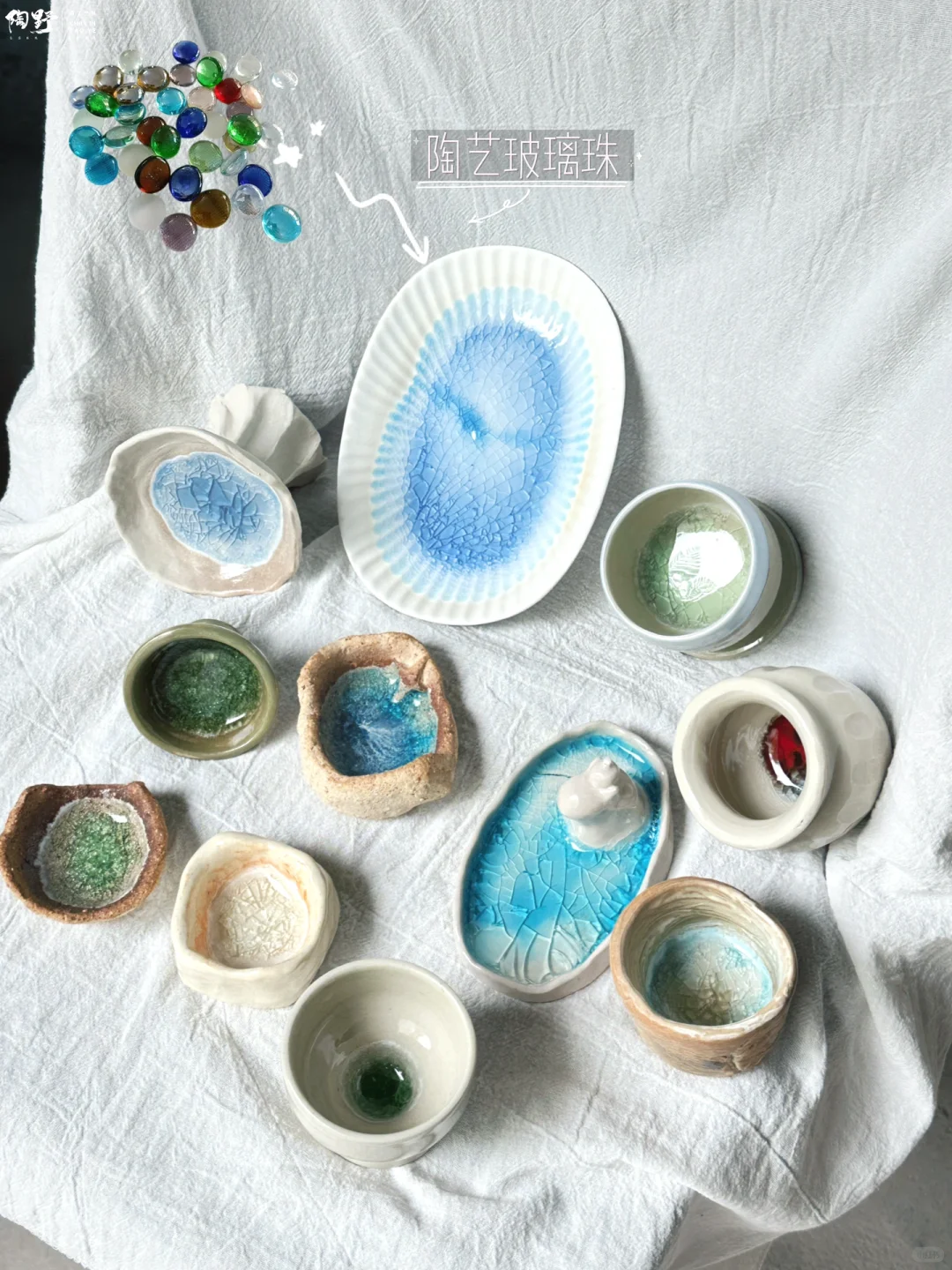 当你往陶瓷里面放玻璃珠可以得到什么?