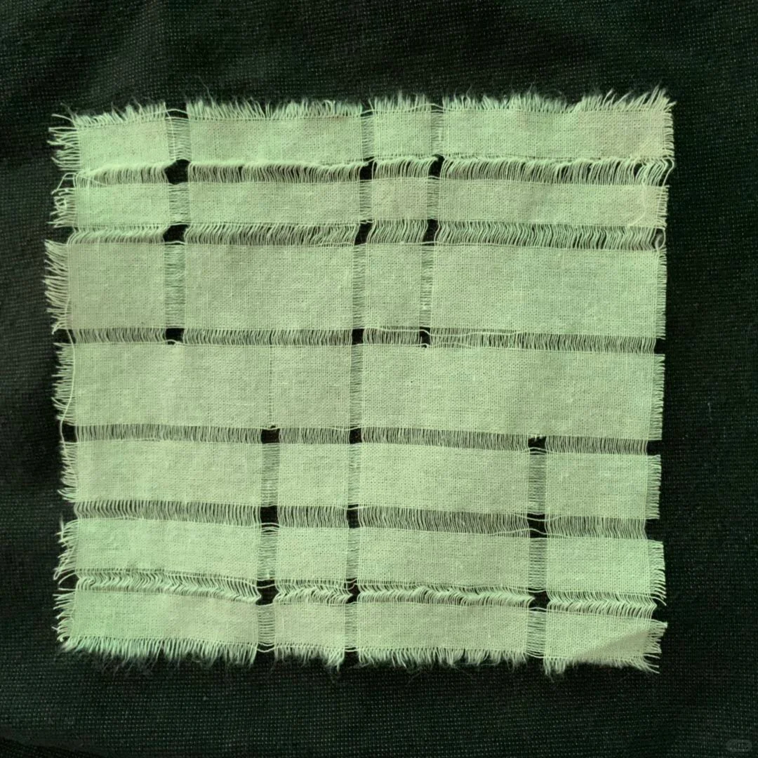 面料再造—抽纱