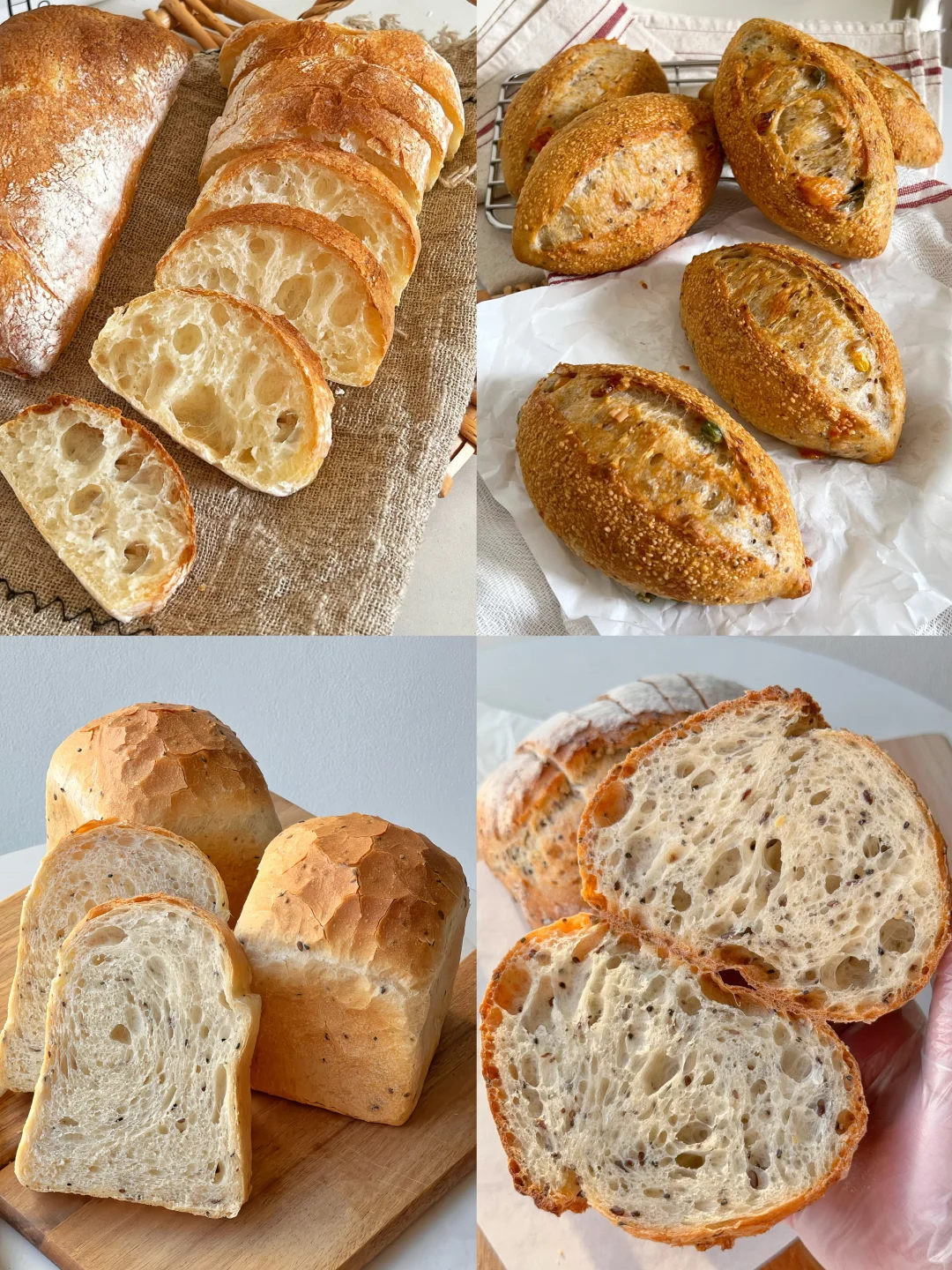 无糖油低卡面包合集?适合节后吃的干净碳水