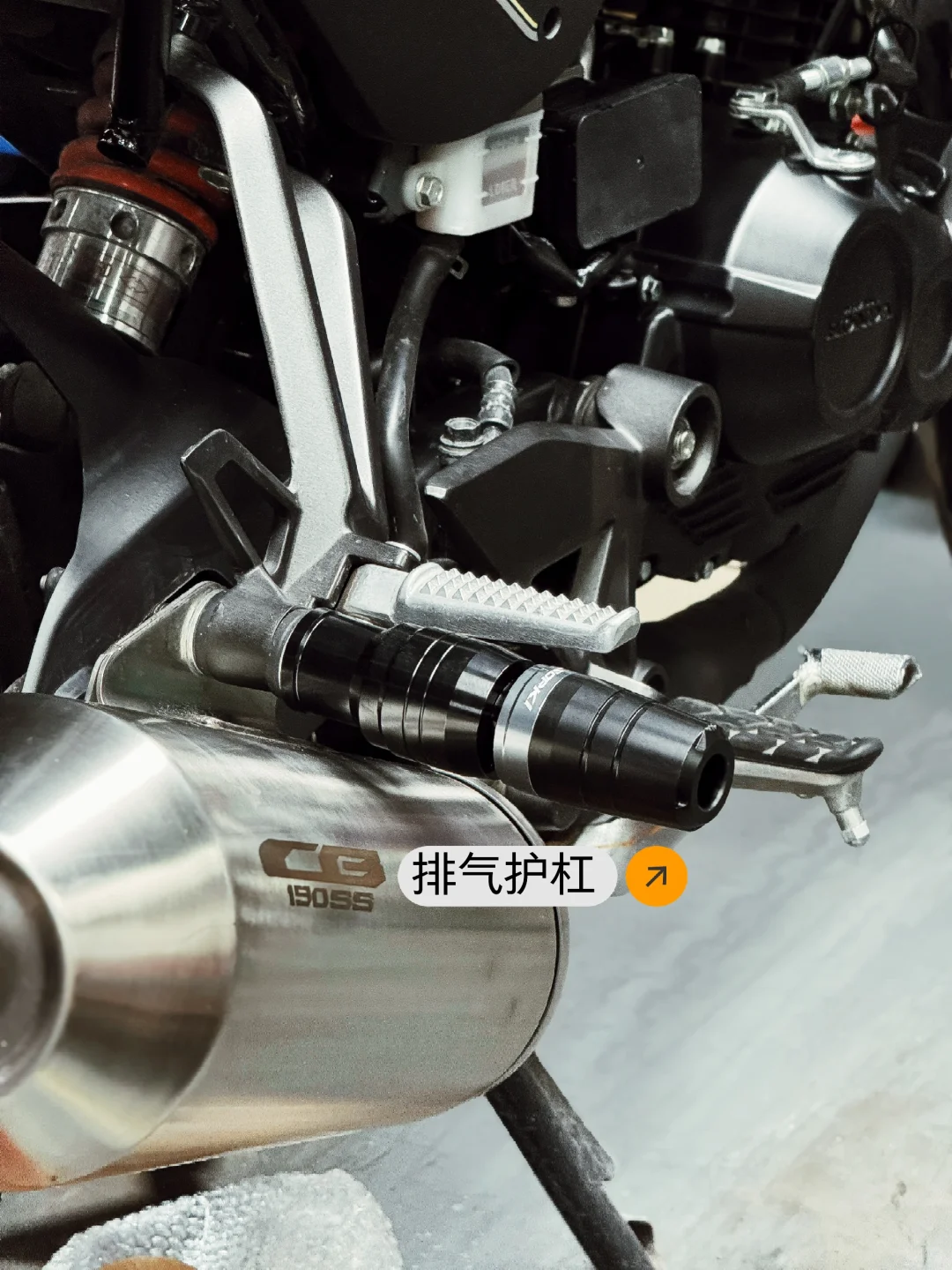 我的CB190ss都加装了哪些配件?