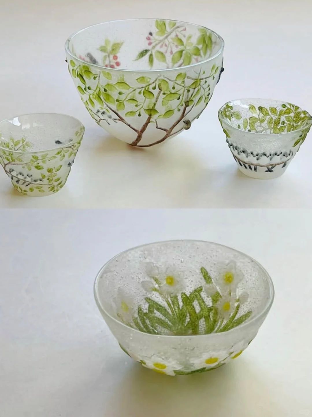 宝藏博主｜日本-冈田多惠 美丽的玻璃器物