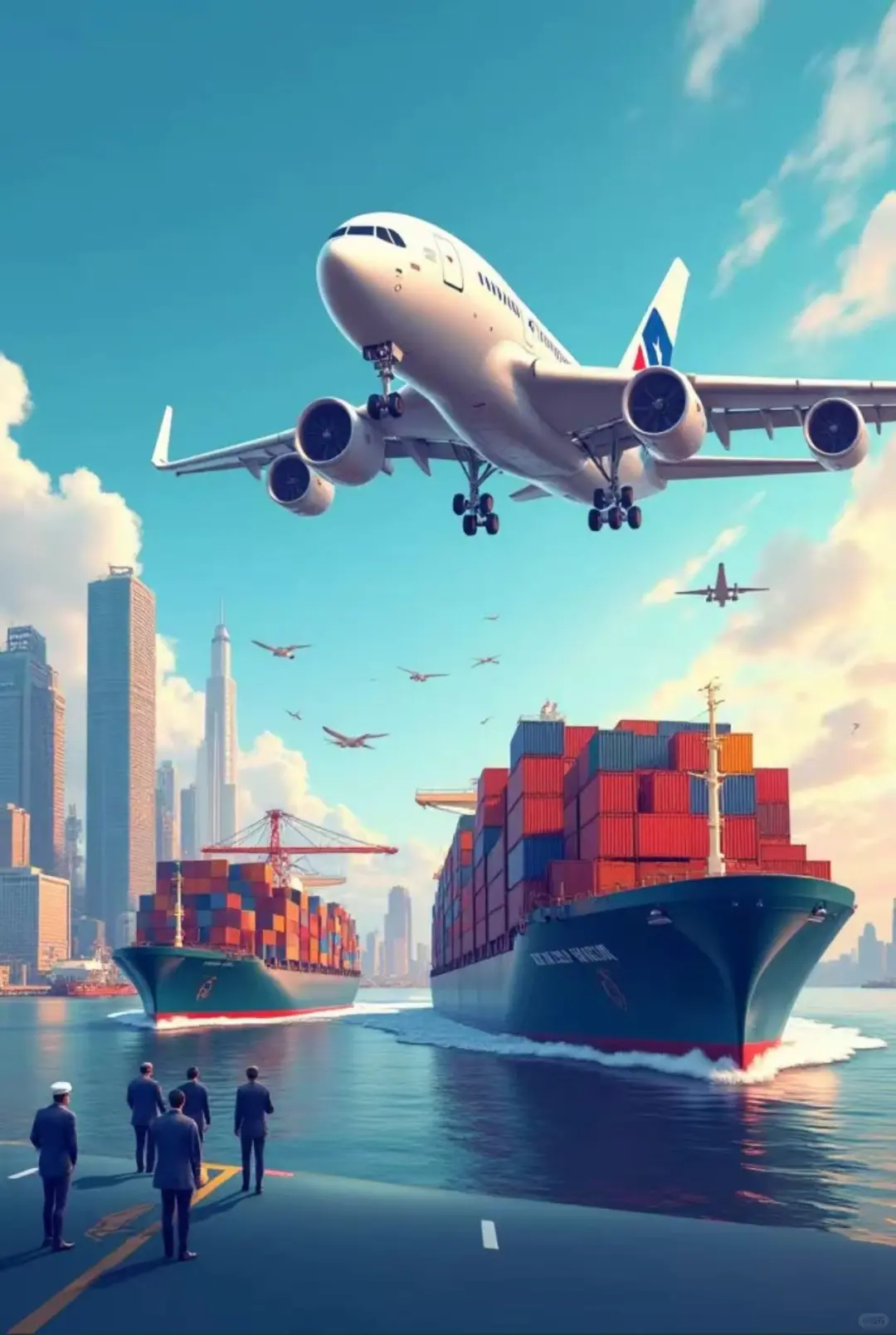 空中陆地海铁，全球畅达~✈️?